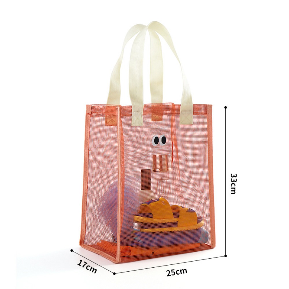Large Capacity Mesh Fabric Sum - Tote Bag Beach 评论和价格